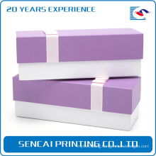 custom logo luxury romantic magnetic jewelry ring gift paper box